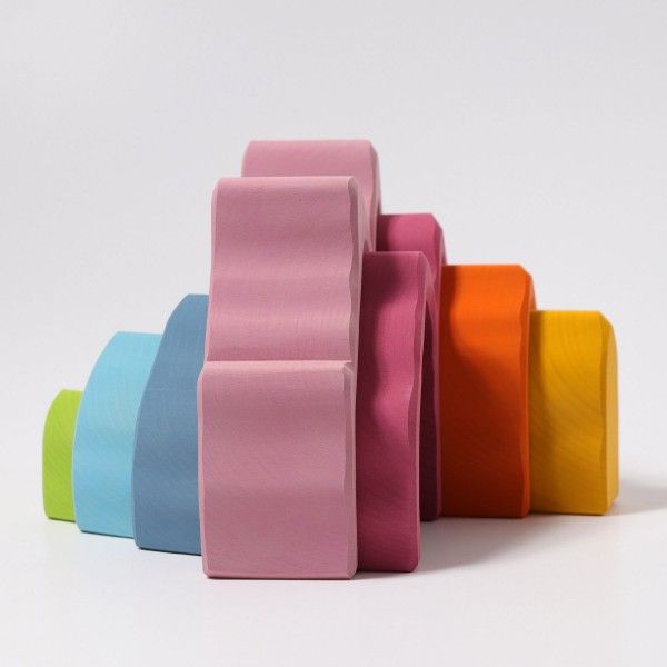 Korallenriff pastell